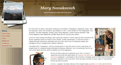 Desktop Screenshot of marynovakovich.com